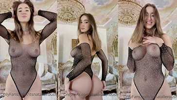 Natalie Roush See Through Tits Dress Nude Video Leak