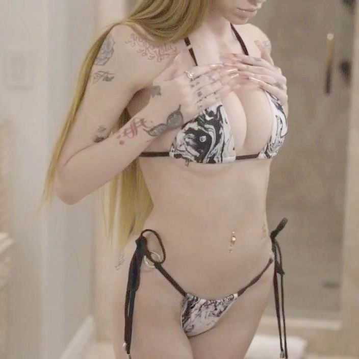 Bhad Bhabie NSFW Thong Bikini Onlyfans Video Leaked