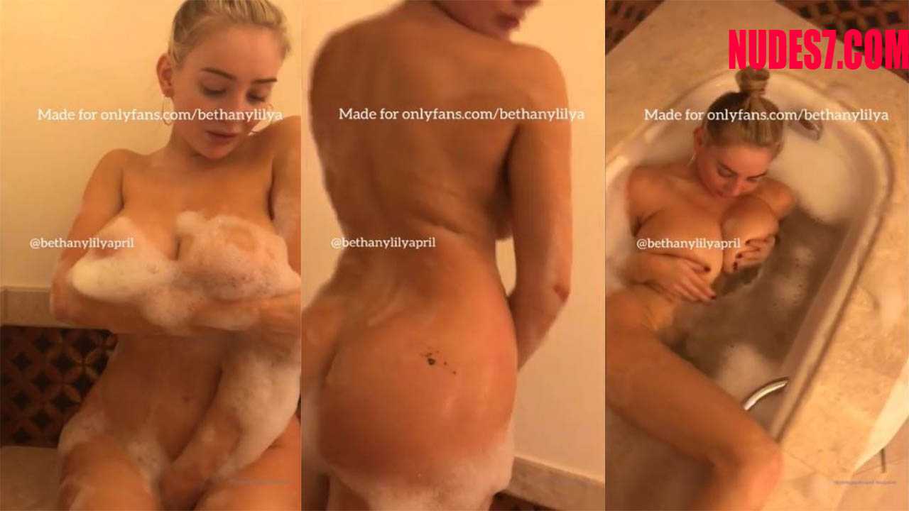 Beth Lily Nude Bath Onlyfans Leaked #886