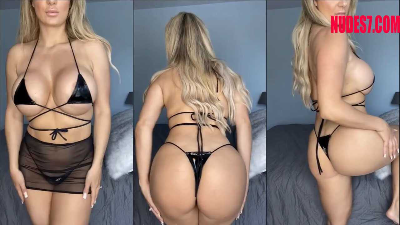 Miss_Swedish_Bella OnlyFans Black Bikini Video #378