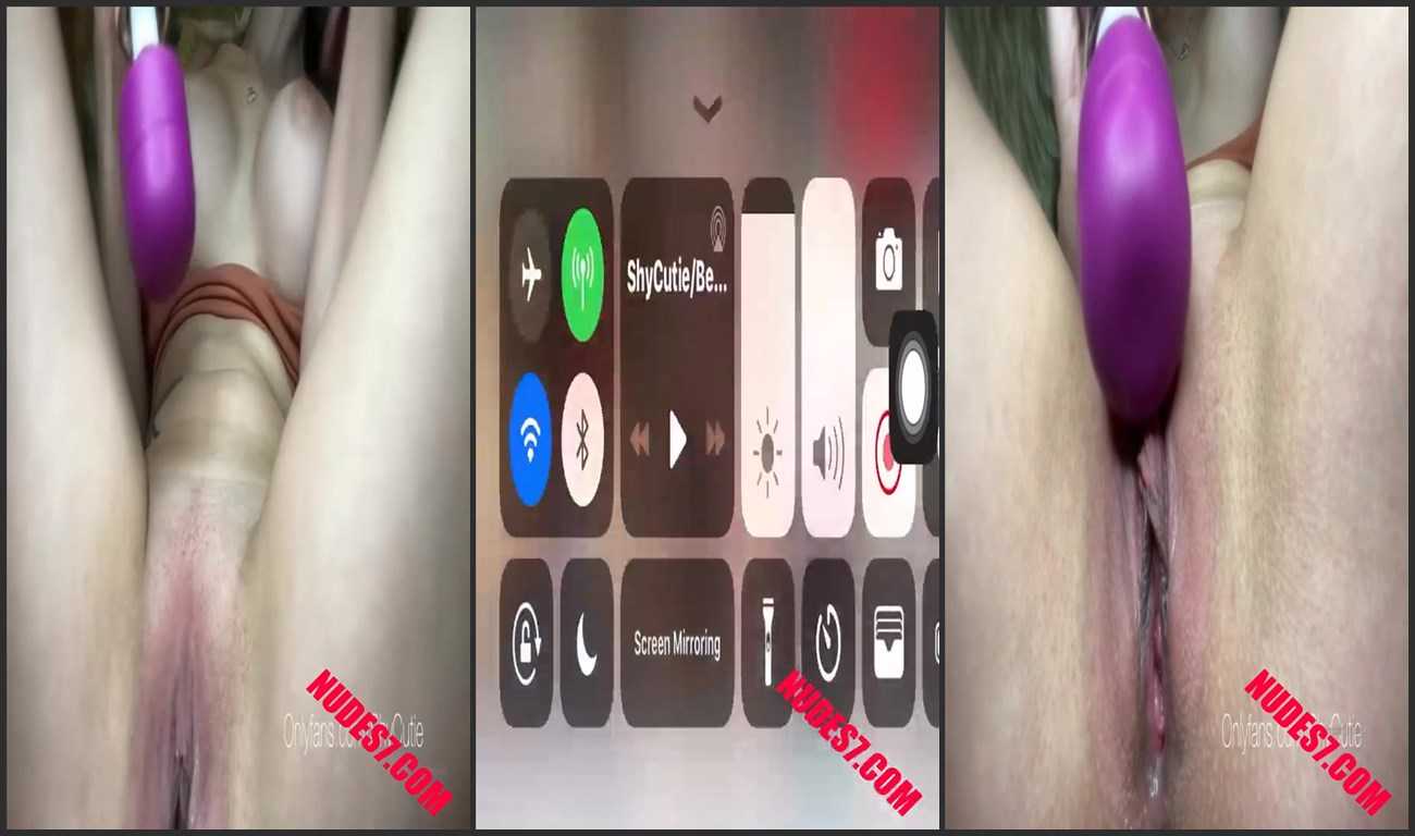 ShyCutie Vibrator Wet Pussy Masturbation Onlyfans Video #513
