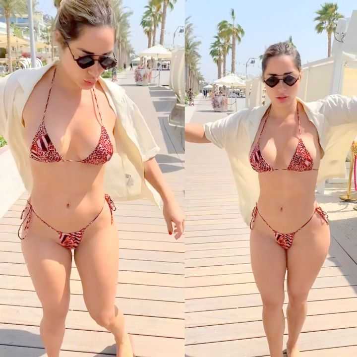 Bru Luccas Micro Bikini Thong Dance Video Leaked #374