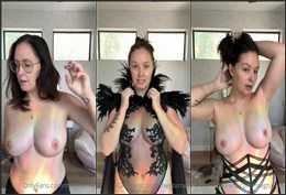 Meg Turney Nude Evil Queen Try On Onlyfans Video #313