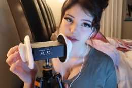 Jinx Asmr Relaxing Heavy Breathing And Ear Rubbing Video #835