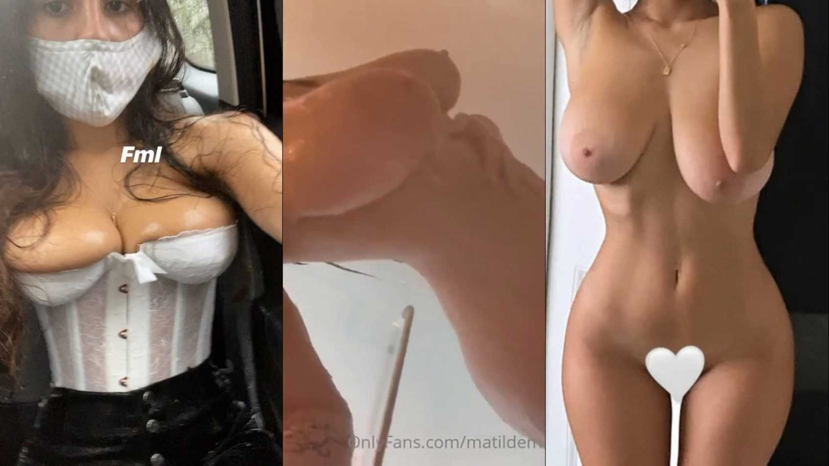 Mati Marroni Licking Her Nipples OnlyFans Leaked Videos