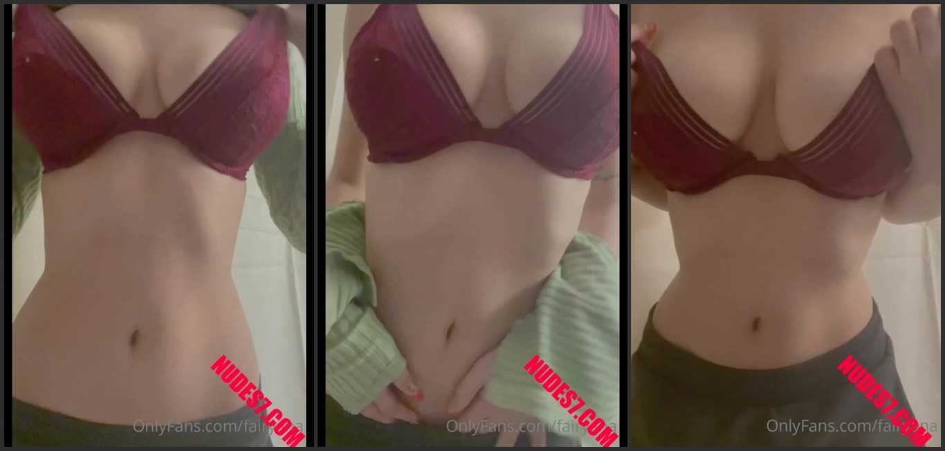 Fairyalexx Sexy Bra & Boobs Onlyfans Video