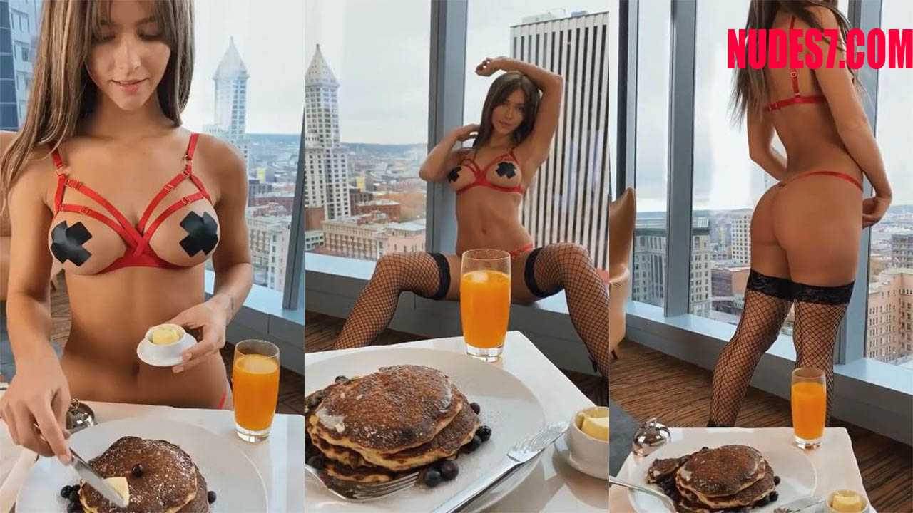 RACHEL COOK Onlyfans Eating Video Leaked