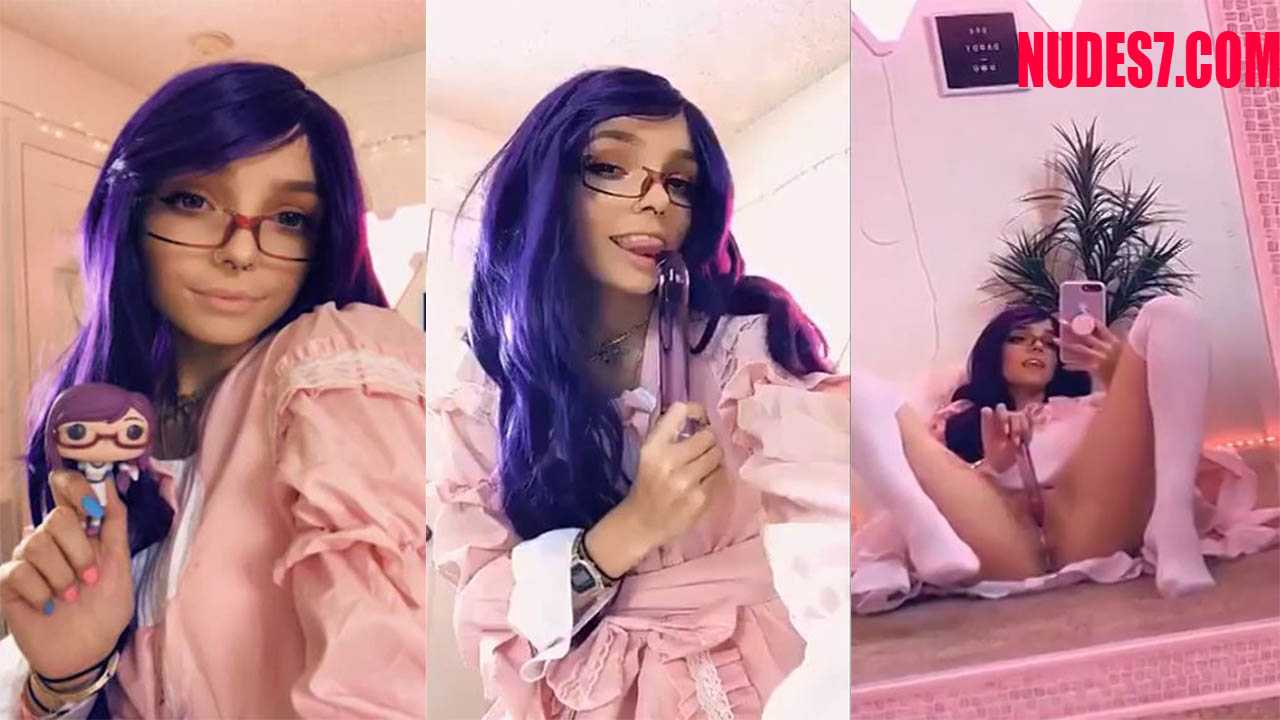 PeachTot Nude Cosplay Dildo Masturbation Snapchat Video #511