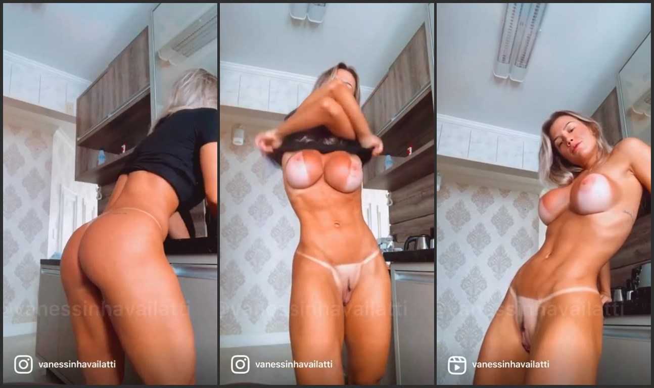 Vanessa Vailatti Nude Cleaning Kitchen Porn Video Leaked #823
