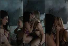 Amanda Trivizas Caroline Zalog Lesbian Kissing Onlyfans Video #228