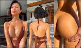 Chanel Uzi Gets out of her Lingerie #945