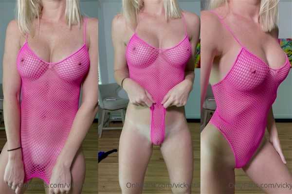 Vicky Stark PPV See Trough Lingerie $50 Nude Video #134