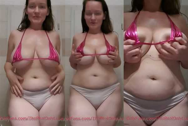 TheOnlyLuca OnlyFans Squeezing Oiled Up Tits Video #354