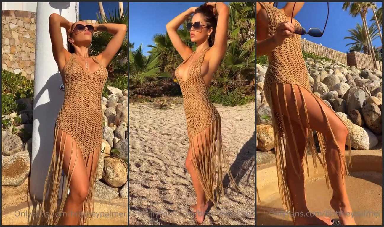 Brittney Palmer Sexy On The Beach Onlyfans Video