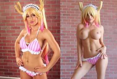 Liz Katz Nude Strip Tease Tohru Cosplay #873