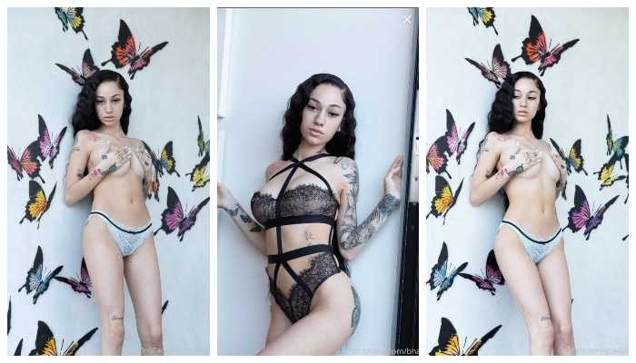 Bhad Bhabie Topless Handbra Onlyfans Leak