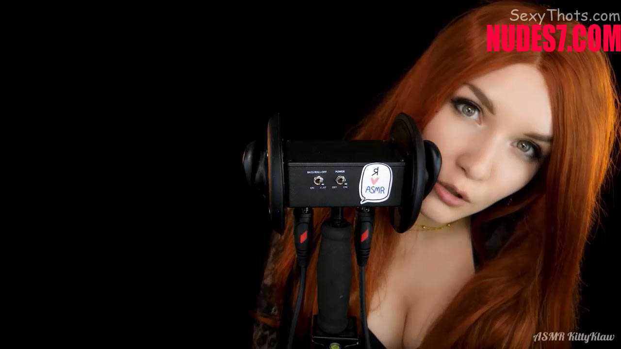 ASMR KittyKlaw Licking Whisper Triggers Video #360