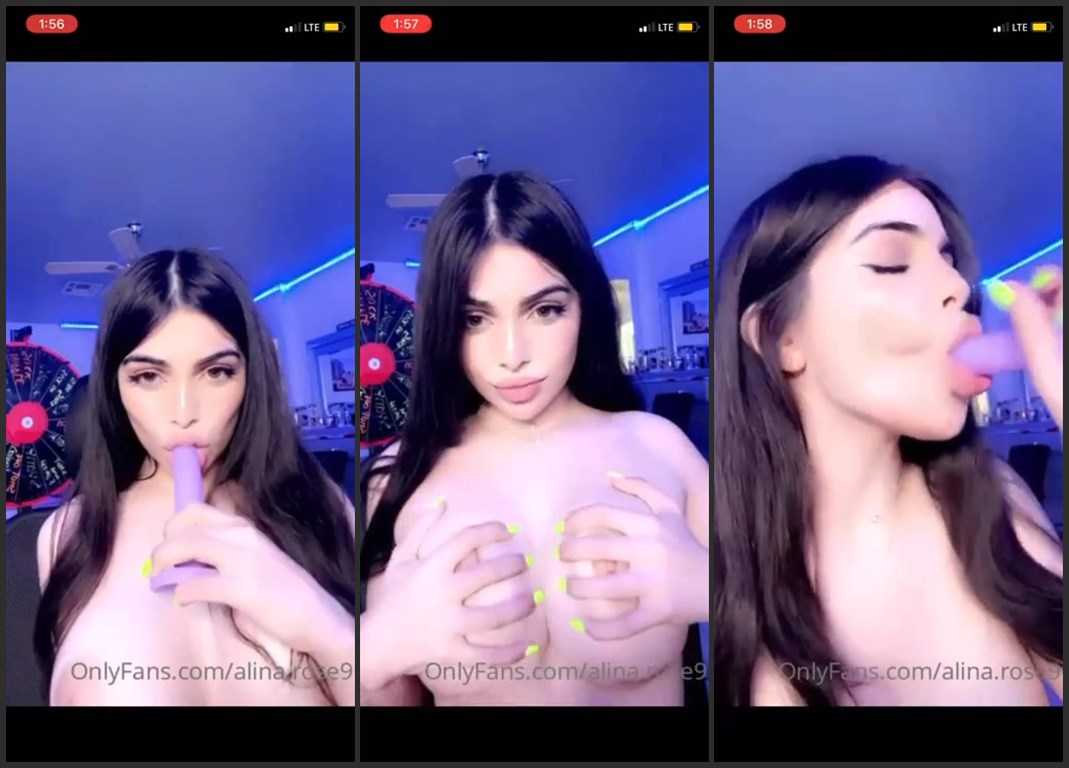 Alina Rose Nude Dildo Sucking Video Leaked #762