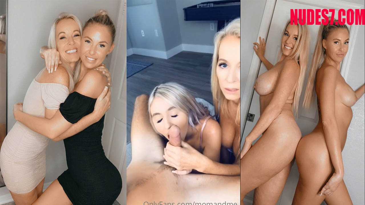 Daughter and Mom Teasing OnlyFans Video Leaked