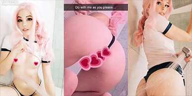 Belle Delphine Shower Gym Snapchat Video #423