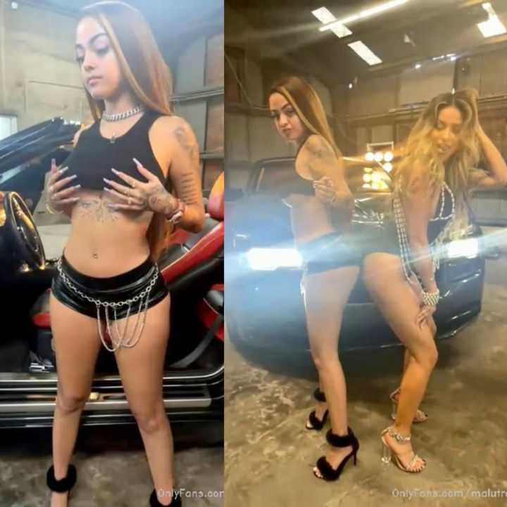 Malu Trevejo BTS Car Photoshoot Twerk Onlyfans Video Leaked #222