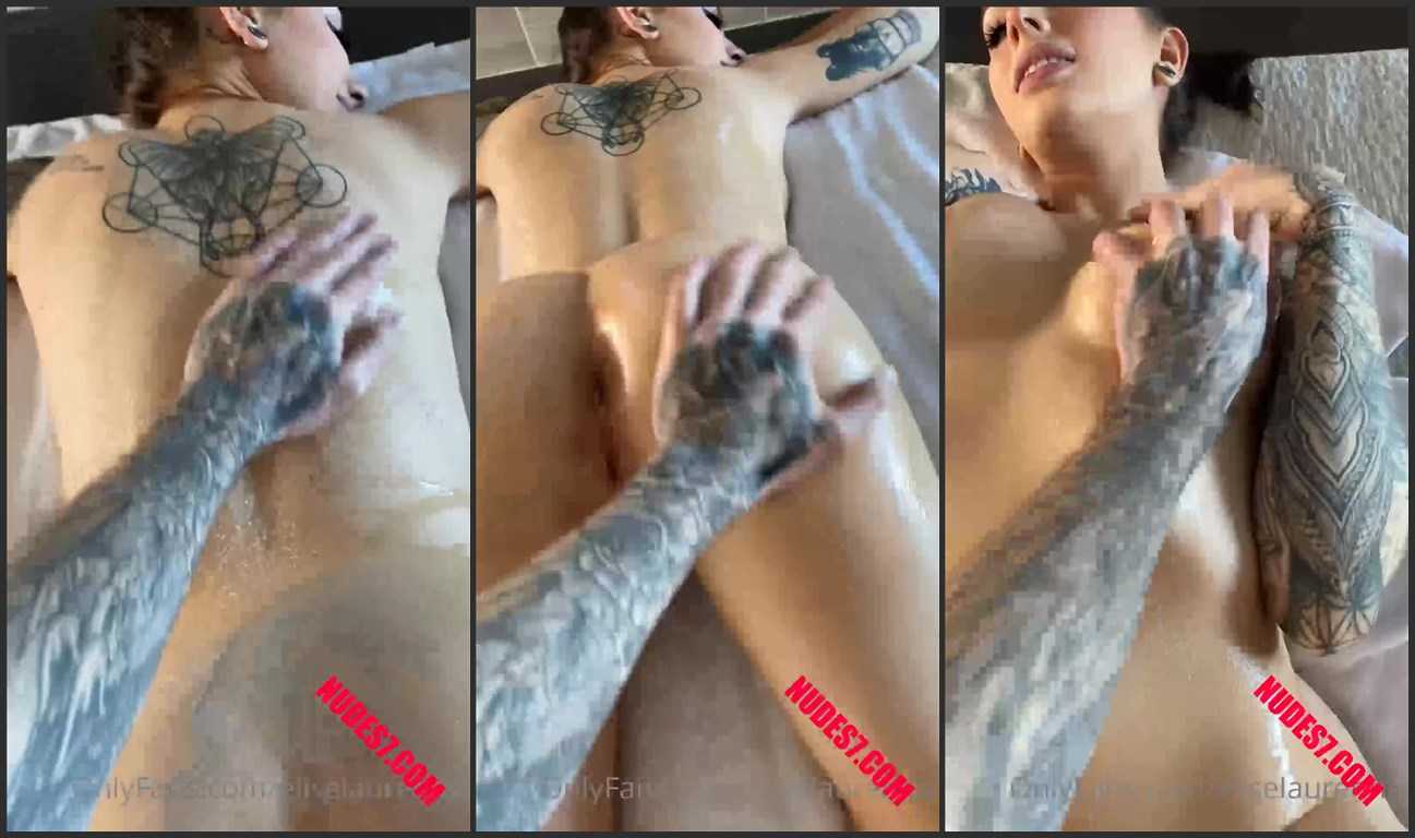 Elise Laurenne Sensitive Oil Massage Sextape Onlyfans Video