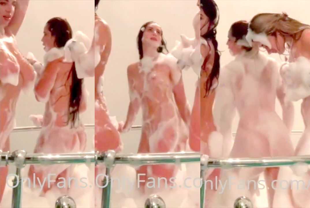 Emarrb Nude Lesbian Soapy Shower Video Leaked #648