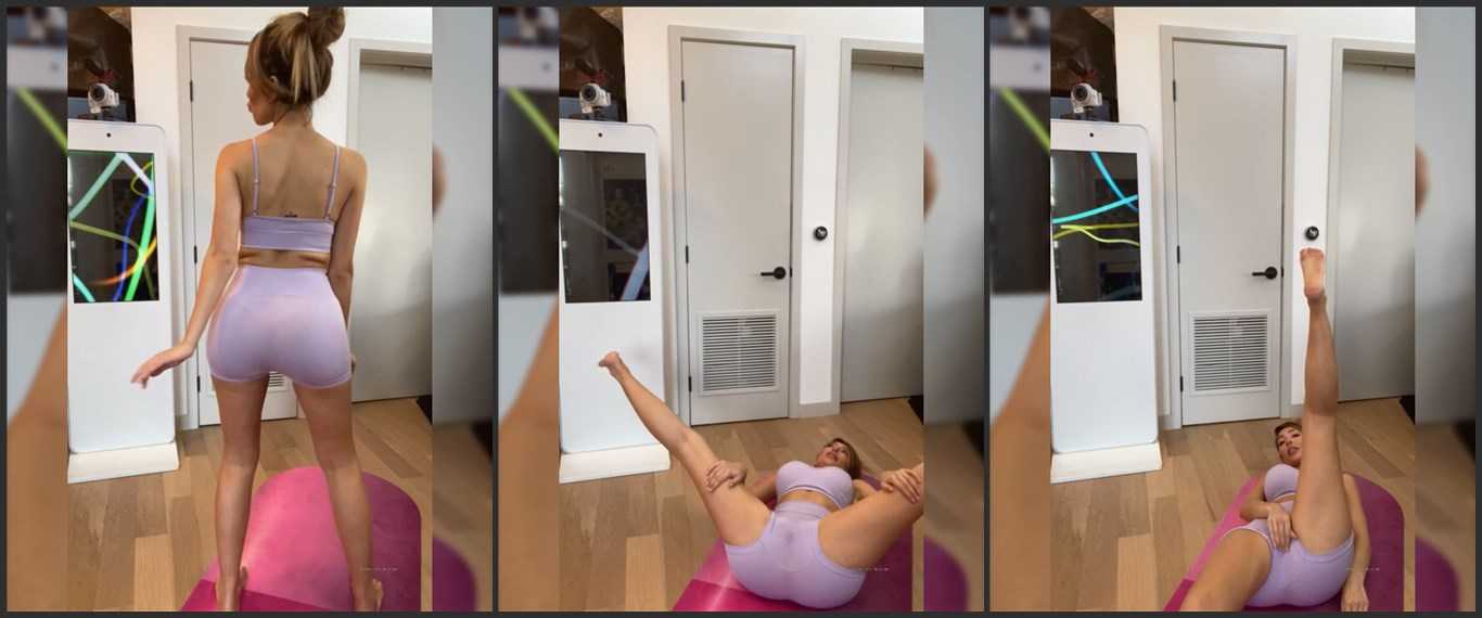 Farrah Abraham pussy touching in yoga pants