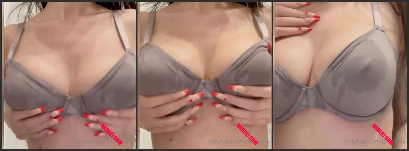 Fairyalexx Nude Boobs Teasing Onlyfans Video