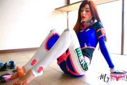 Mykinkydope Dva Overwatch Cosplay Handjob Footjob Joi Video #635