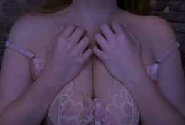 Peachy Whispering Asmr Breast Play Video