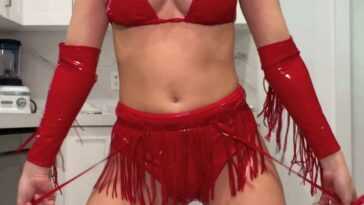 Vicky Stark Nude Tassel Themed Try On Video Leaks #302
